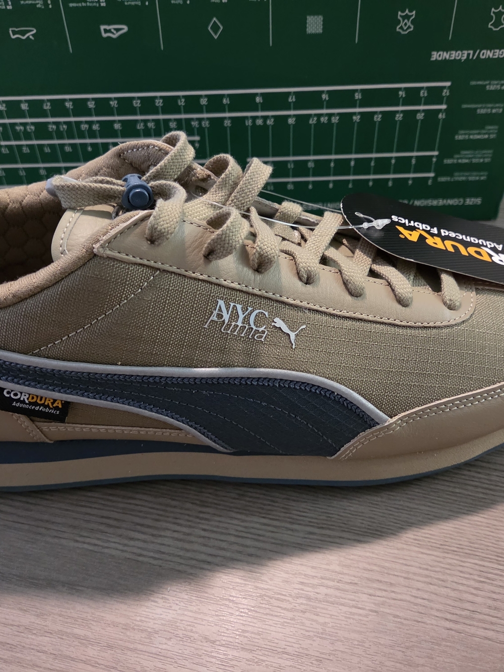 Puma Easy Rider Cordura NYC Long Run Pack Brown Shoes 401094-01 Mens Size 11.